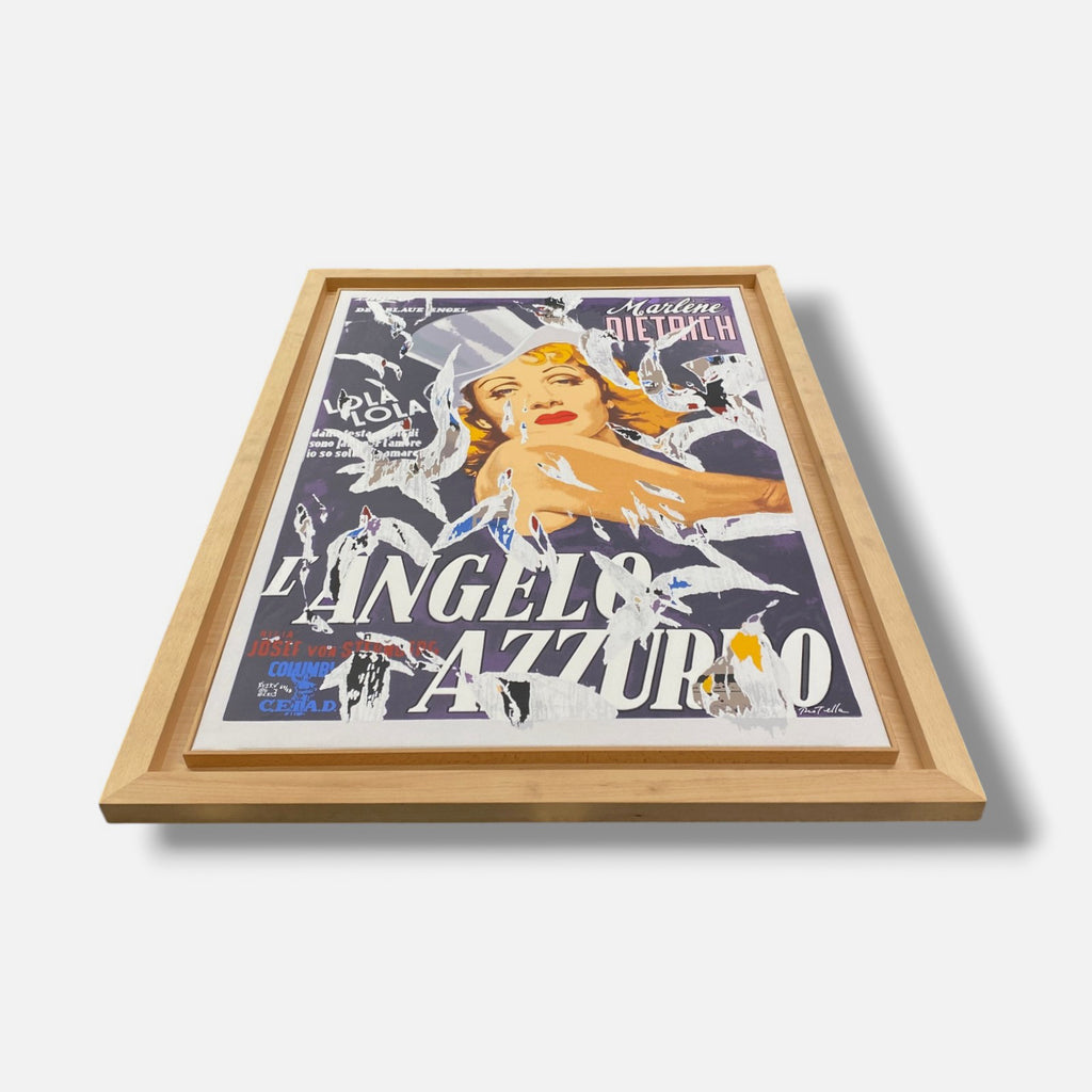 Mimmo Rotella "Lola Lola" 2002 Limited Signed Fine Wall Art | 106 x 76 cm