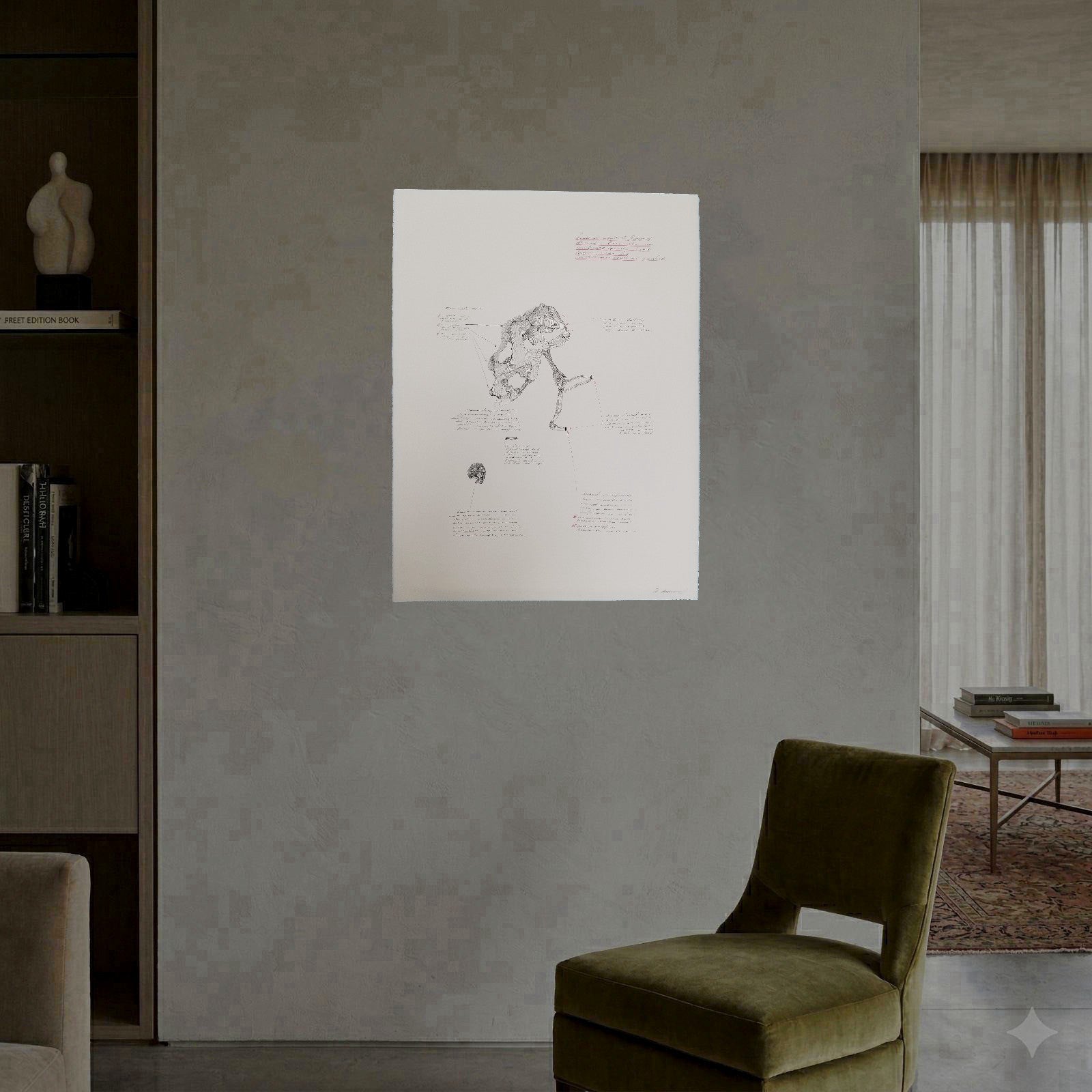 Tamara Zaitseva "Estudio Para Un Sueño II" 2004 Limited Signed Fine Wall Art