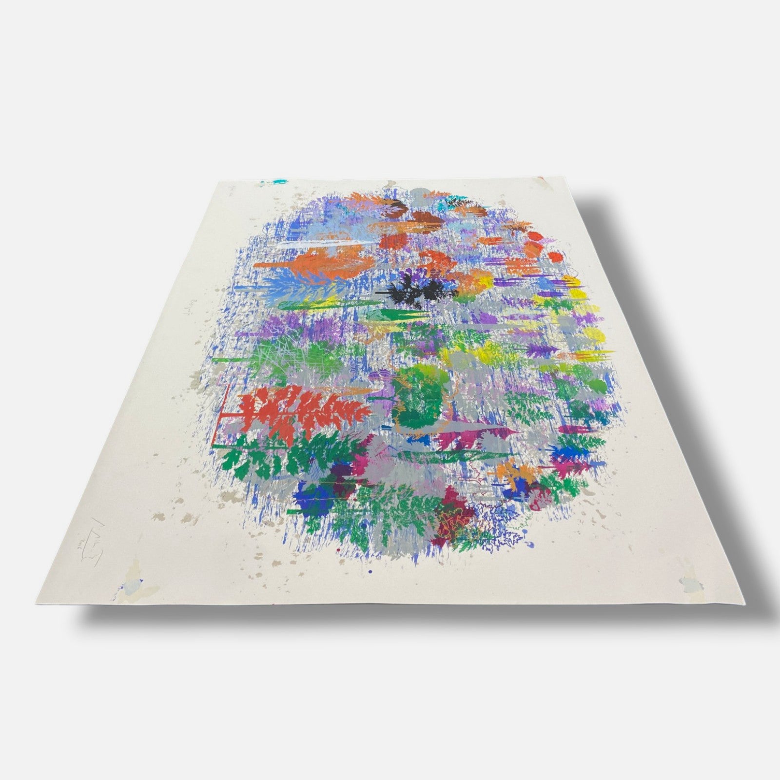 Alfonso Albacete "Bosquejo" 2006 Signed Large Fine Art Print | 140 x 100 cm