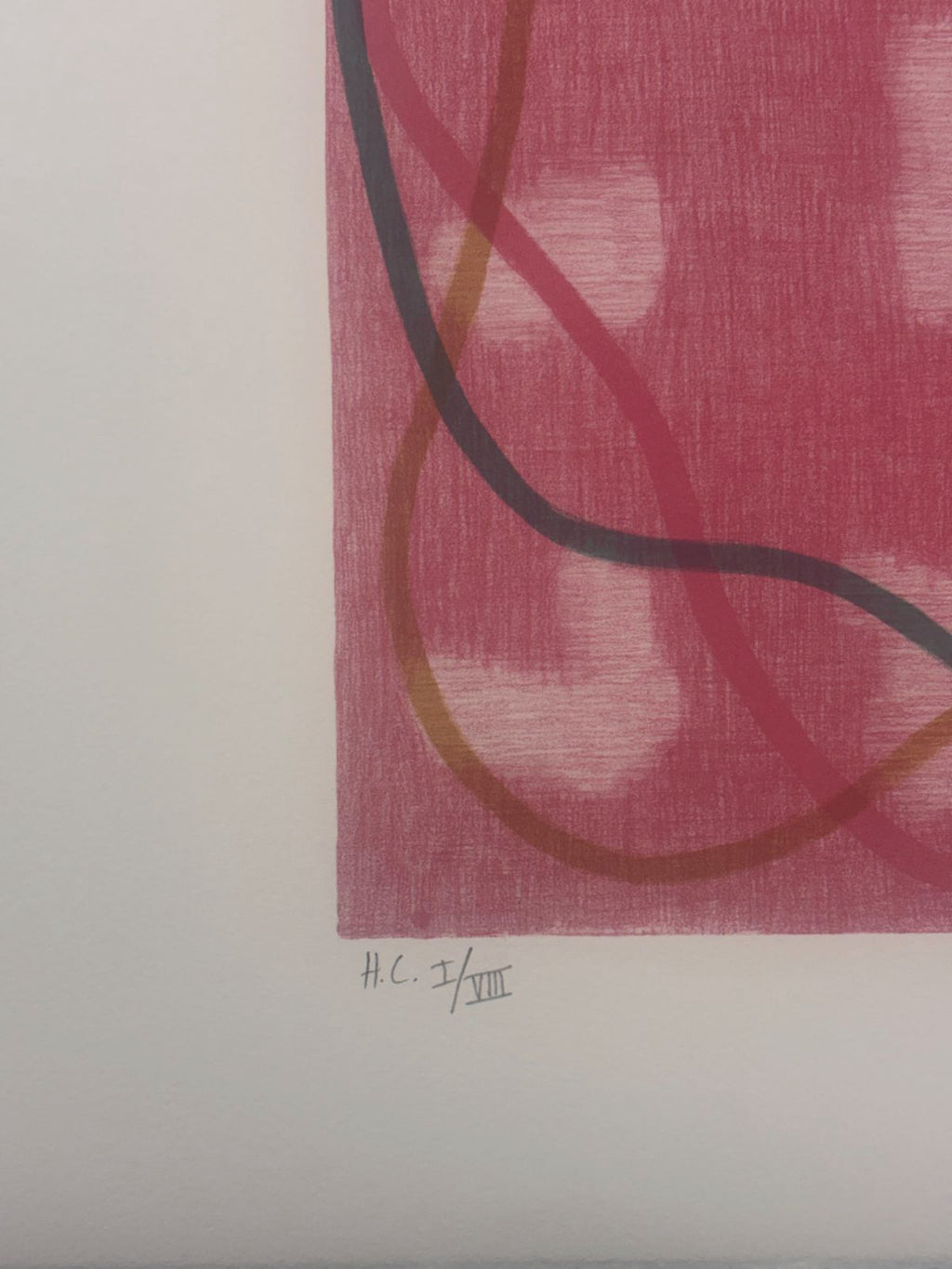 Alejandro Corujeira "Serie Quinteto de Nieve: Fina" H.C. Signed Limited Wall Art