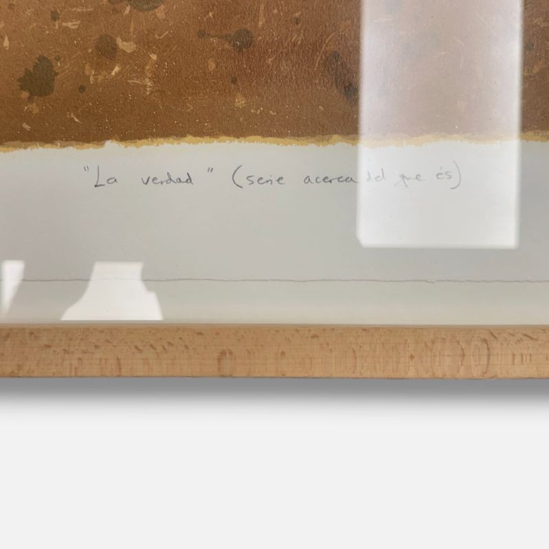 Inti Hernandez Veranes "La Verdad (Serie: Acerca Del Q)" Limited Signed Wall Art