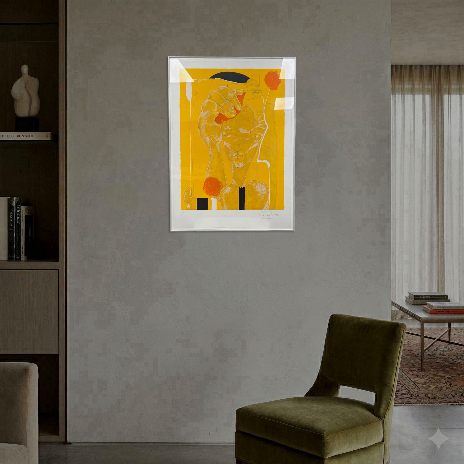 Eduardo Arranz-Bravo De Laguna "Manana." Limited Signed Wall Art Print | 77 x 57