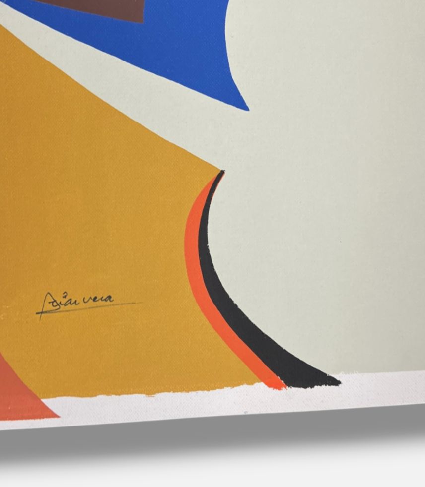 Luis Arias Vera "Espacios Miticos" 2000 Limited Signed Wall Art