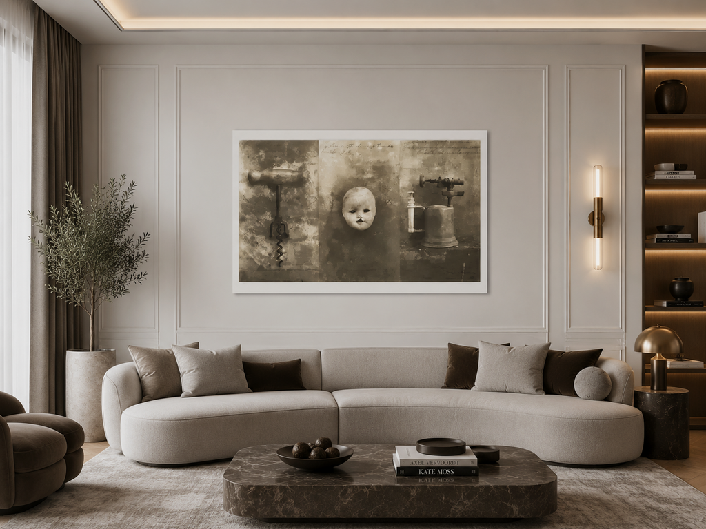José Manuel Fors "Muñeca" 2004 Limited Signed Fine Wall Art Print 70 x 100 cm