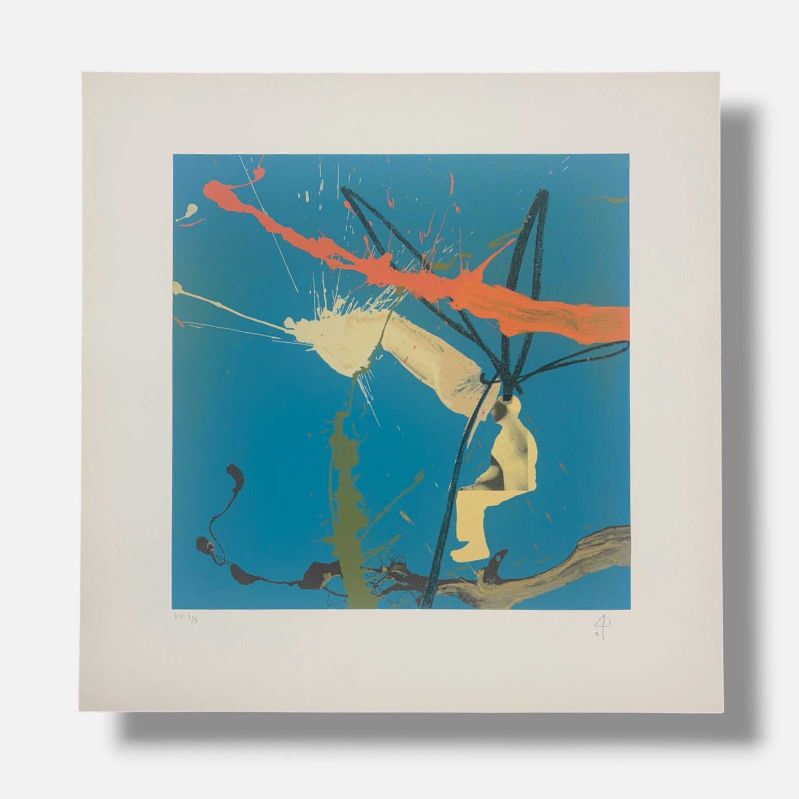 Carlos de Paz Simón "Series Sus Ruidos VI" 2006 Limited Signed Wall Art, 70Lx70W