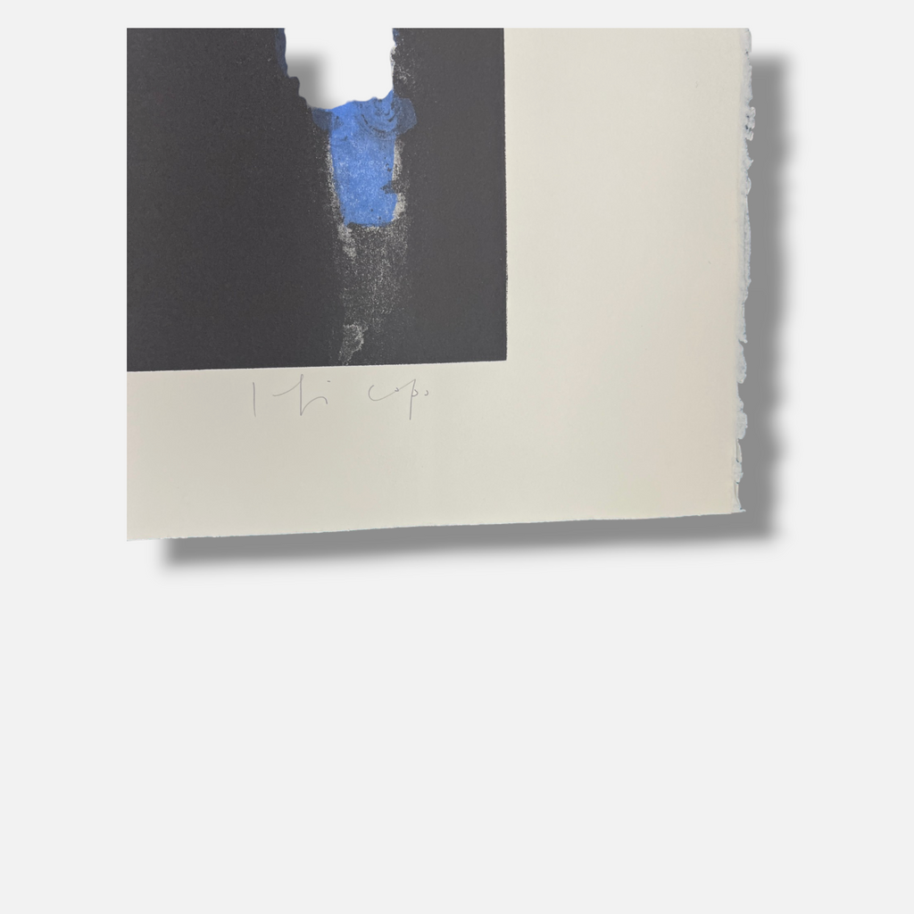 Joaquín Capa Eiriz "Yellow Over Dark" Limited Signed Fine Wall Art Print
