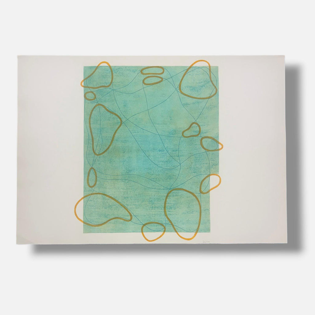 Alejandro Corujeira "El Metodo Regular De La Nieve V" Signed Limited Wall Art