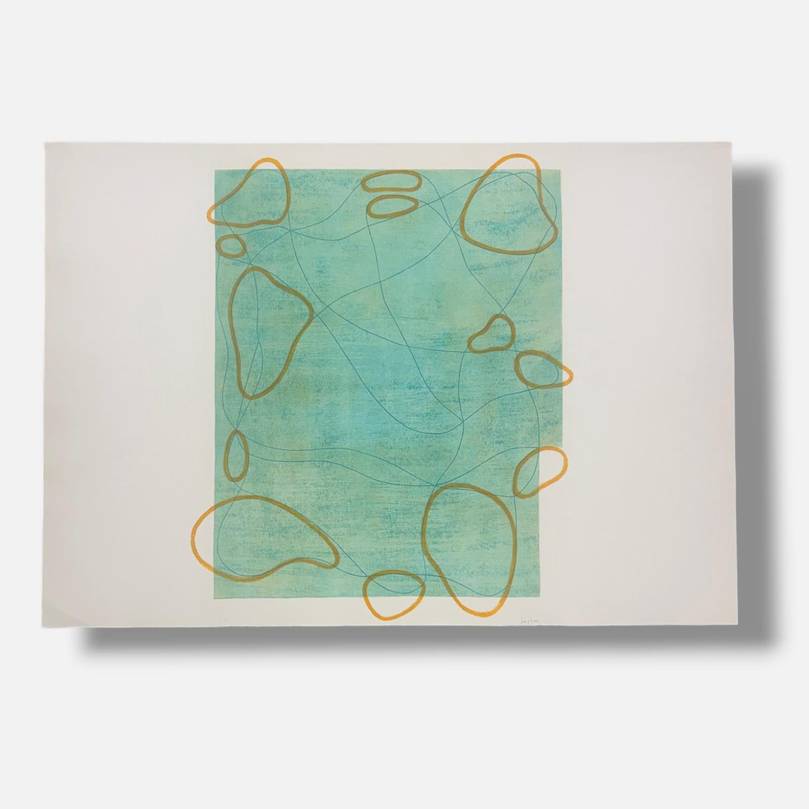 Alejandro Corujeira "El Metodo Regular De La Nieve V" Signed Limited Wall Art