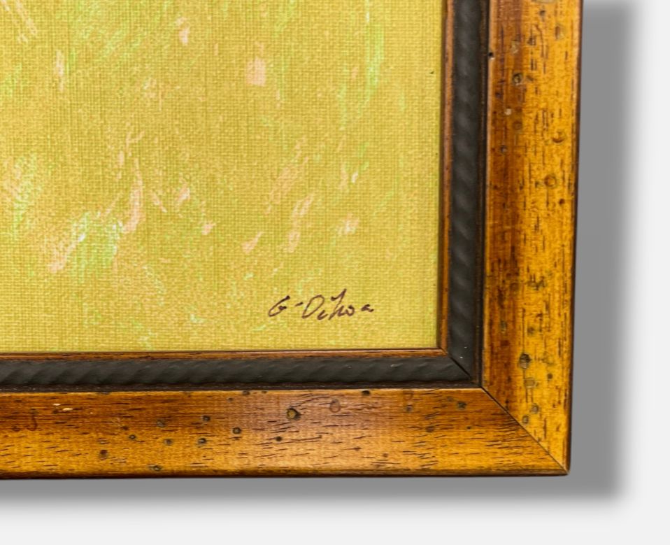 Luis García-Ochoa Ibáñez "Payaso Amarillo" Limited Signed Wall Art Print | 53x73