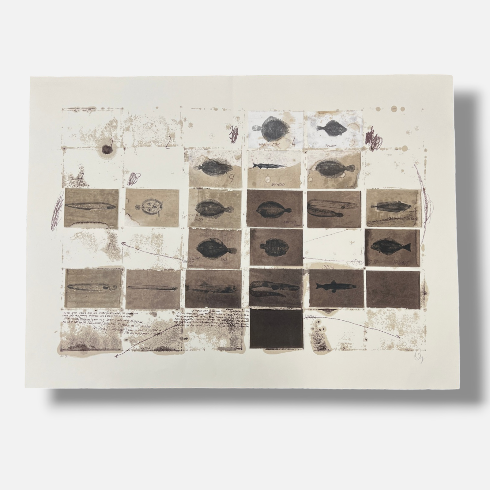 Ricardo Brey "Sin Titulo I" H.C. Limited Signed Wall Art