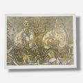 Joan Bennàssar Vives "Tardo al Mol" P.T. 2000 Limited Signed Wall Art 50Lx70W cm