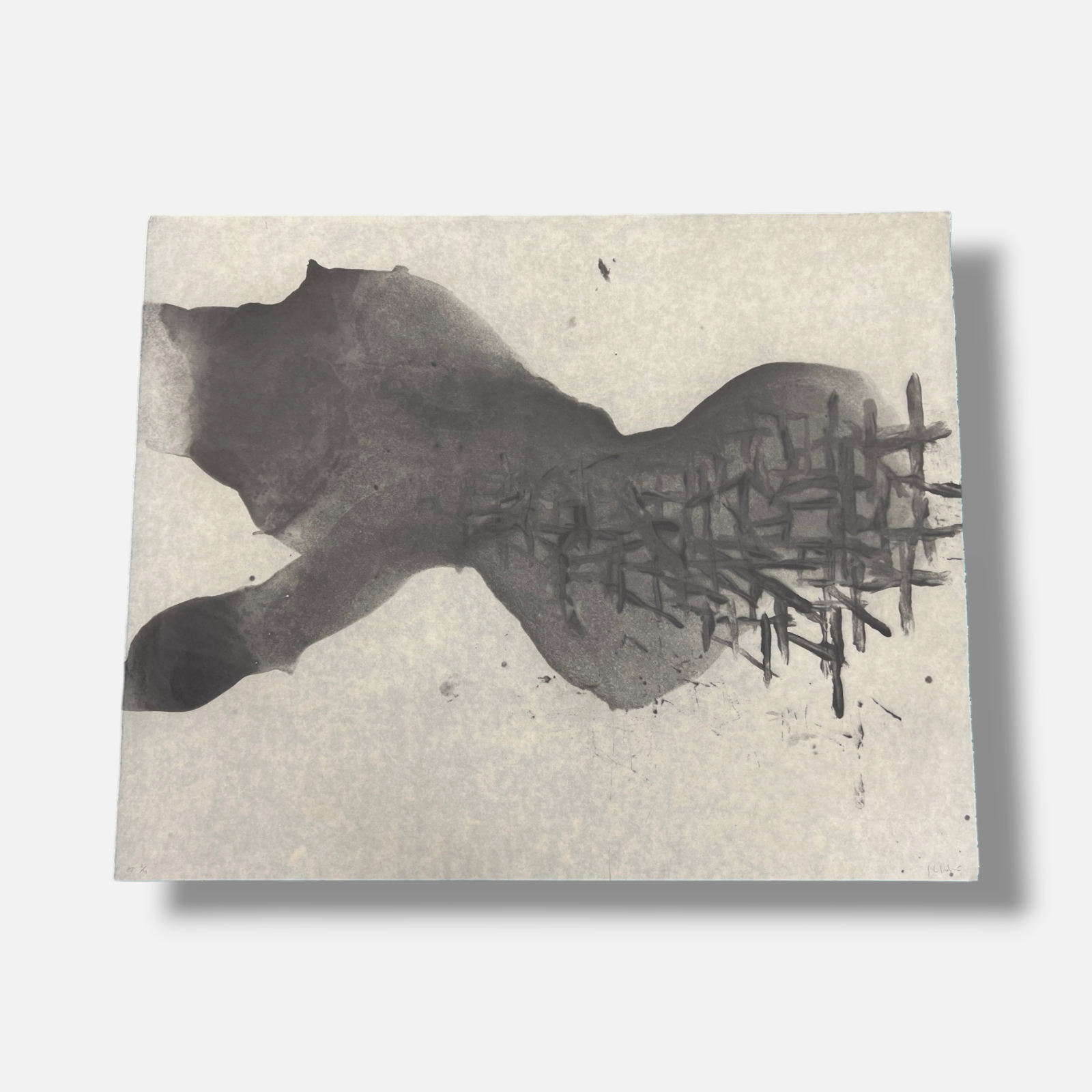 Fernando Sánchez Calderón "Mapa De Lejos" P.T. Signed Limited Wall Art