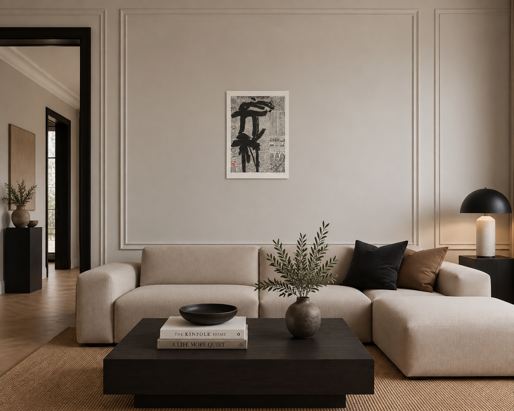 Koraïchi "Simbolos" /99 Limited Signed Unframed Fine Wall Art 70L x 50W cm