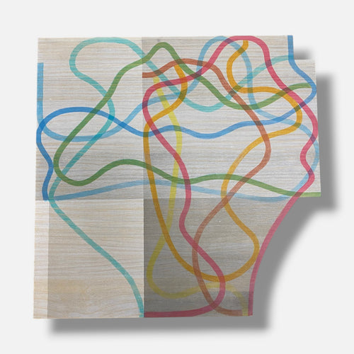 Alejandro Corujeira "¿Qué Contienen Tus Ojos?" Fine Wall Art | 20 x 20"