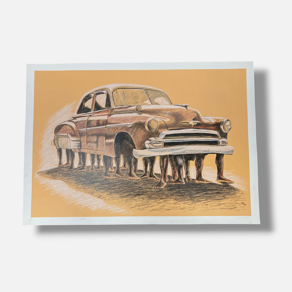 Armando Mariño "La Patera" 2003, Limited Signed Fine Wall Art Print