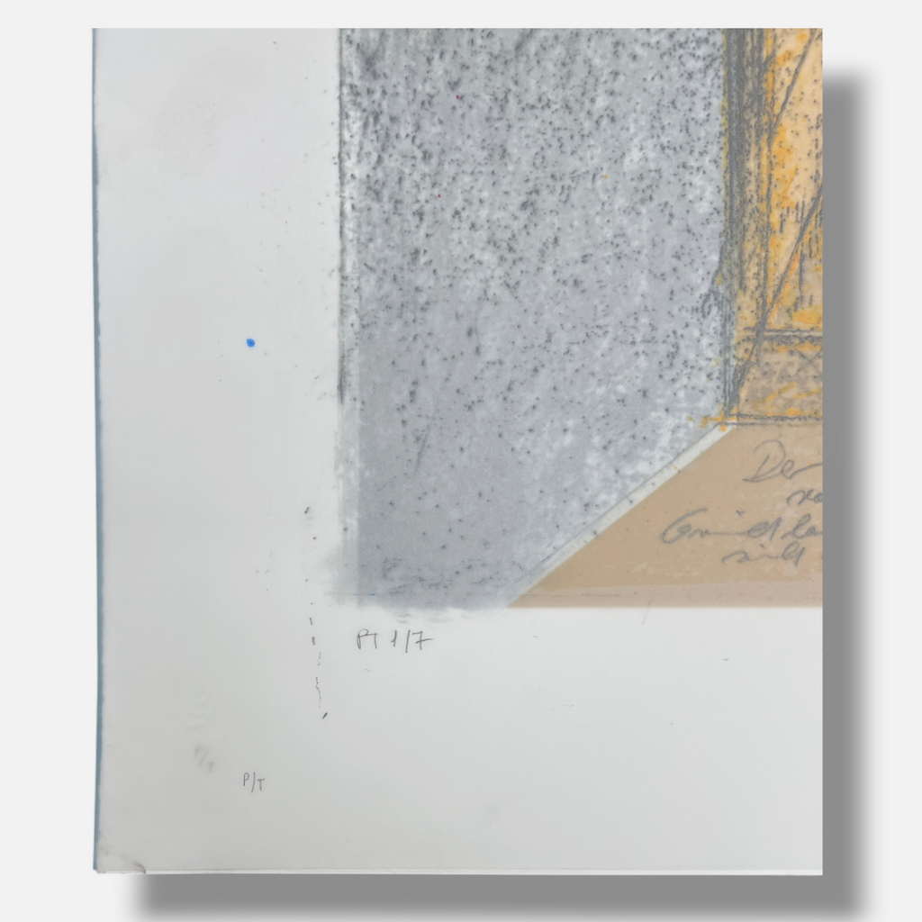 Hannsjörg Voth "Stadt Des Orion III" P.T. 2004 Limited Signed Wall Art