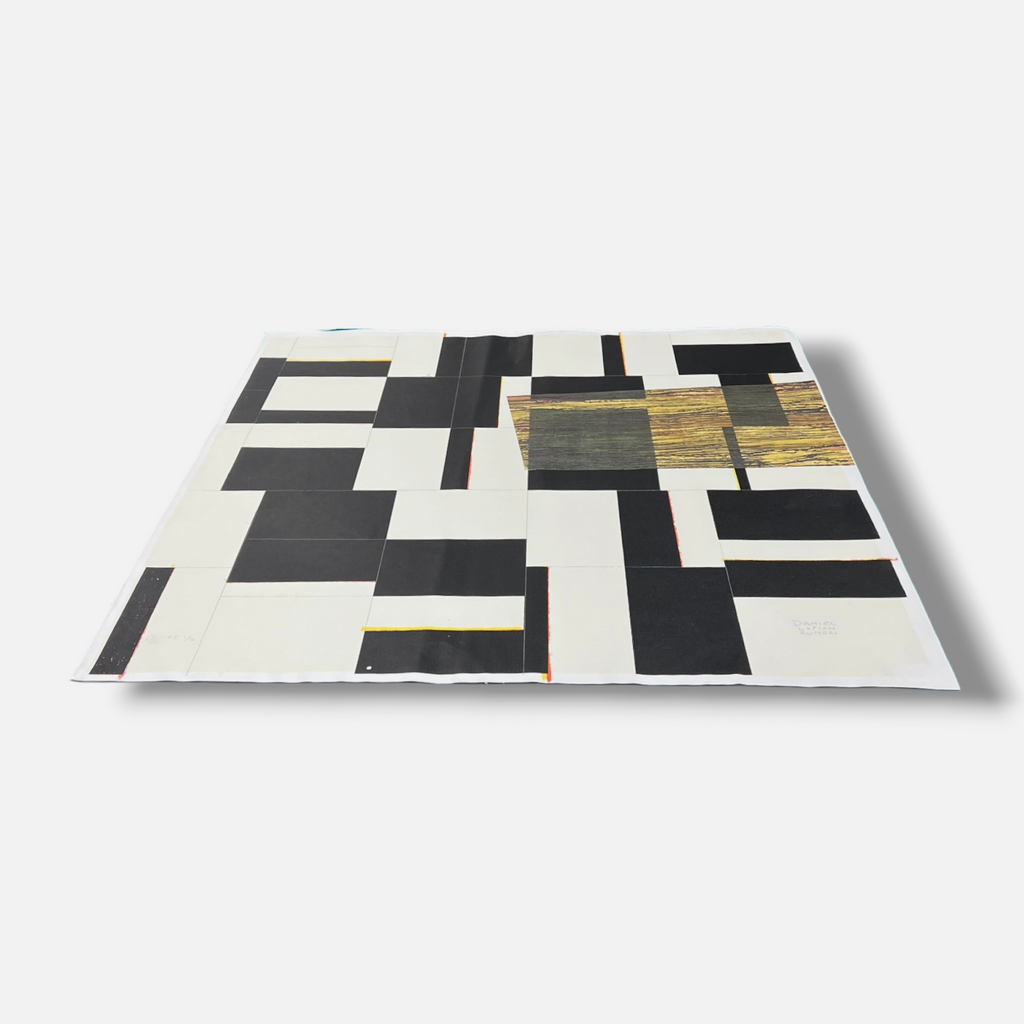 Daniel Lupion Romero "S/T" 2001 Limited Signed Fine Wall Art, 71x71 cm