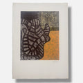 Osvaldo Matamoros "Sin Titulo(Rojo)" 2004 P.T. Limited Signed Wall Art 76Lx56Wcm