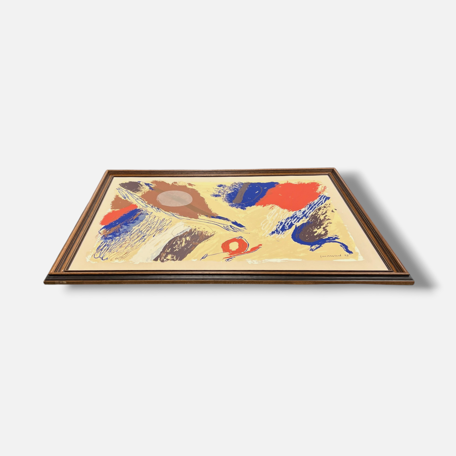 Josep Guinova "Paisaje y ritmo" 1997, Limited Signed Fine Wall Art Print