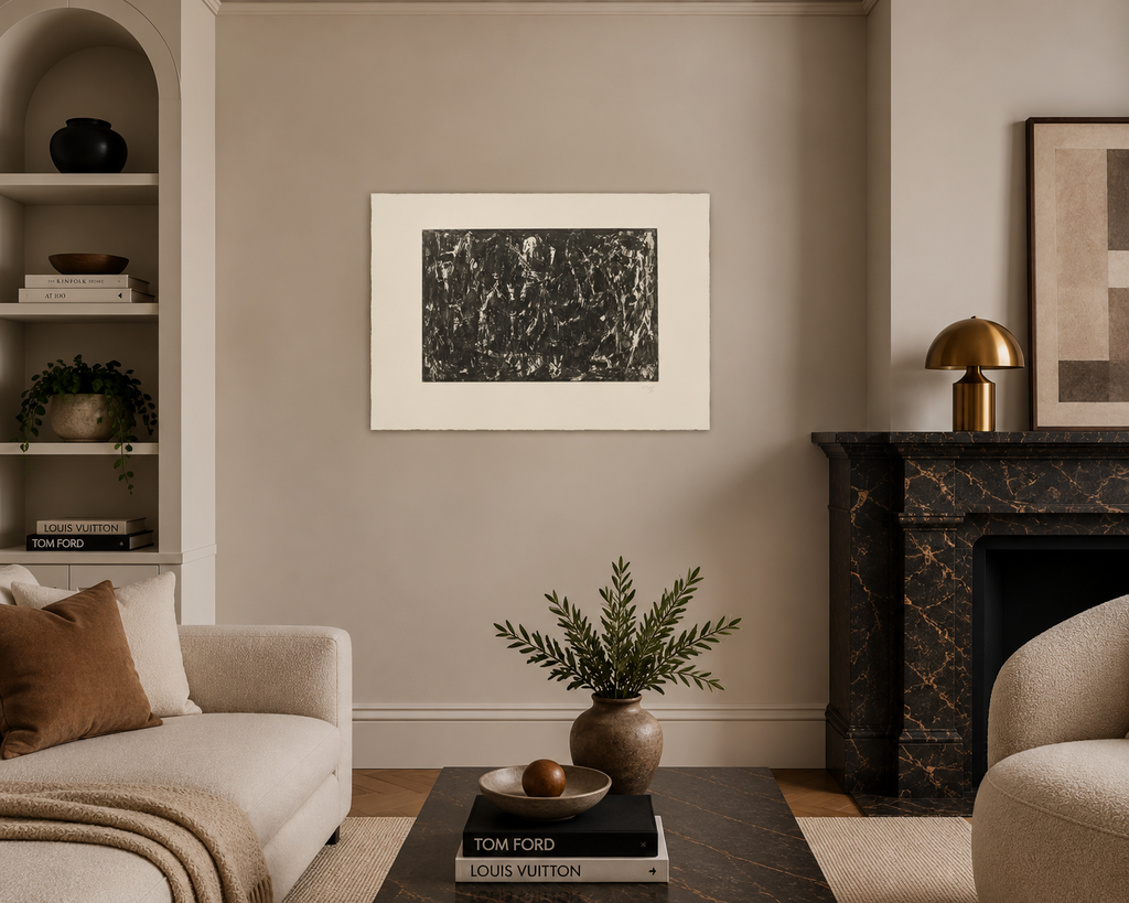 Diego Romero "Sin Titulo IV" /12 Limited Signed Unframed Fine Wall Art 50Lx70Wcm