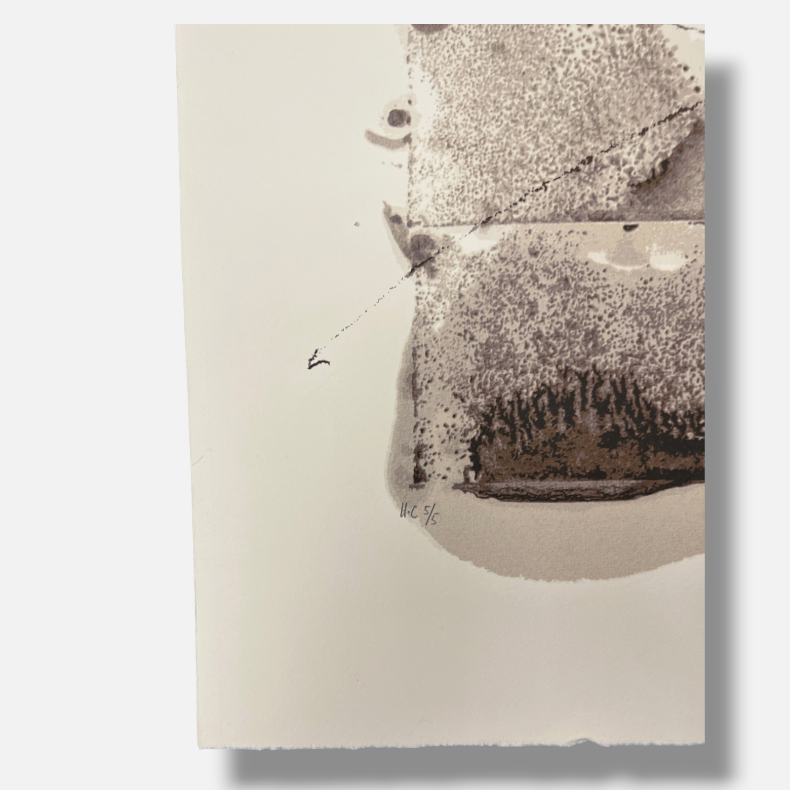 Ricardo Brey "Sin Titulo III" H.C. Limited Signed Wall Art