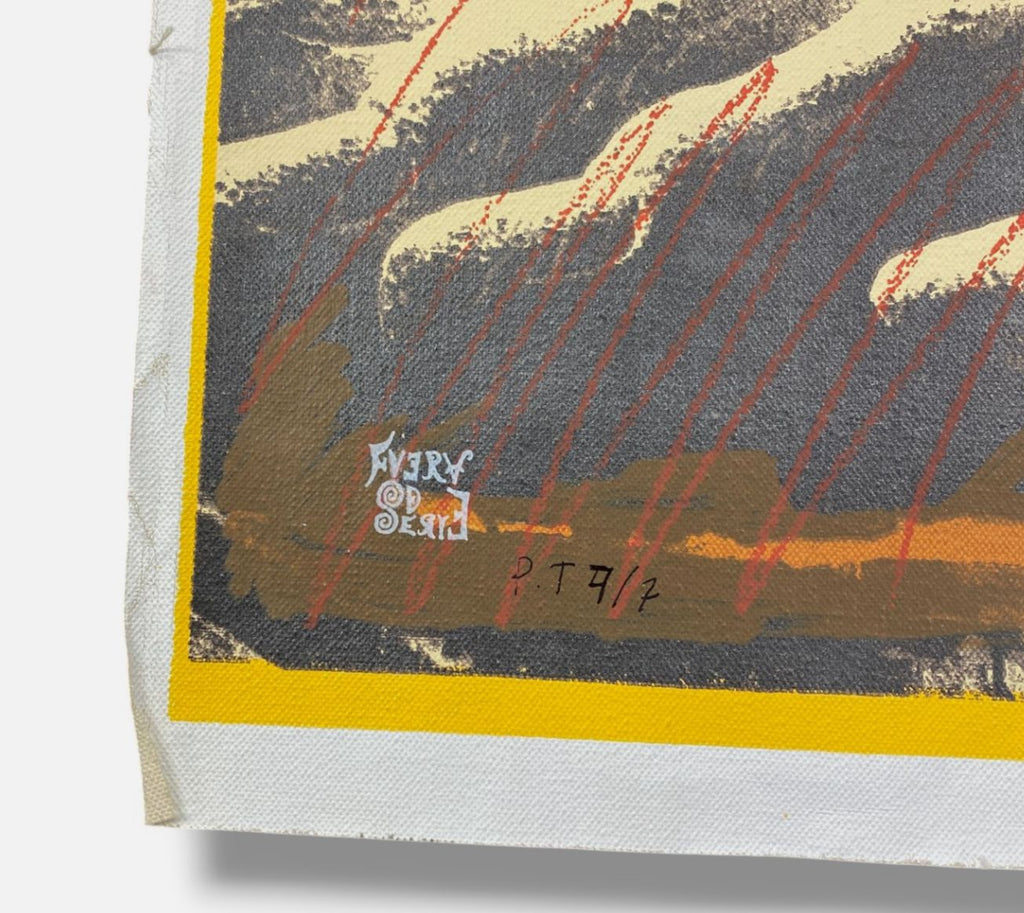 Aldo Menendez "Pie De Rey" P.T. 2002 Limited Signed Fine Wall Art | 102 x 79 cm