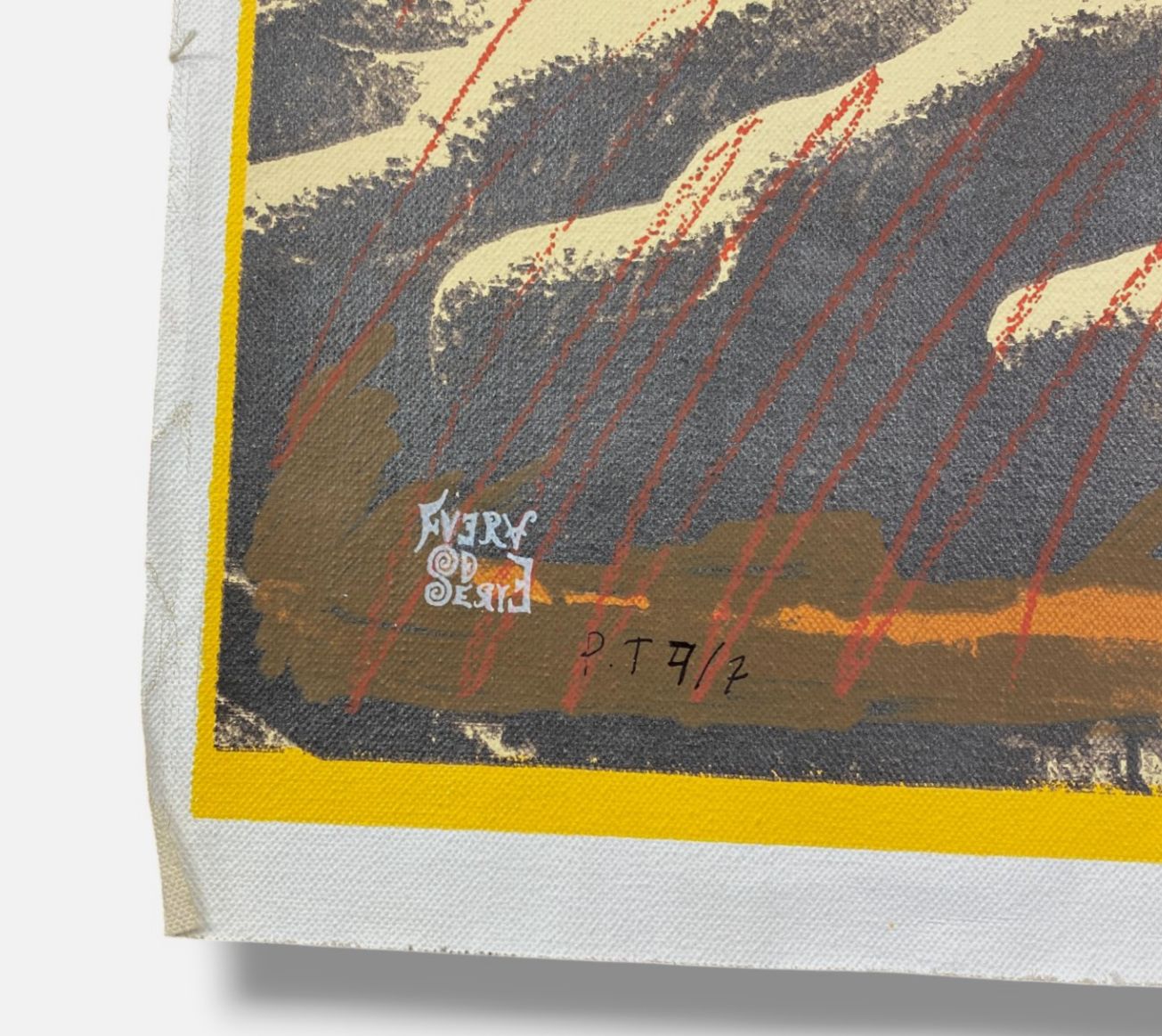 Aldo Menendez "Pie De Rey" P.T. 2002 Limited Signed Fine Wall Art | 102 x 79 cm