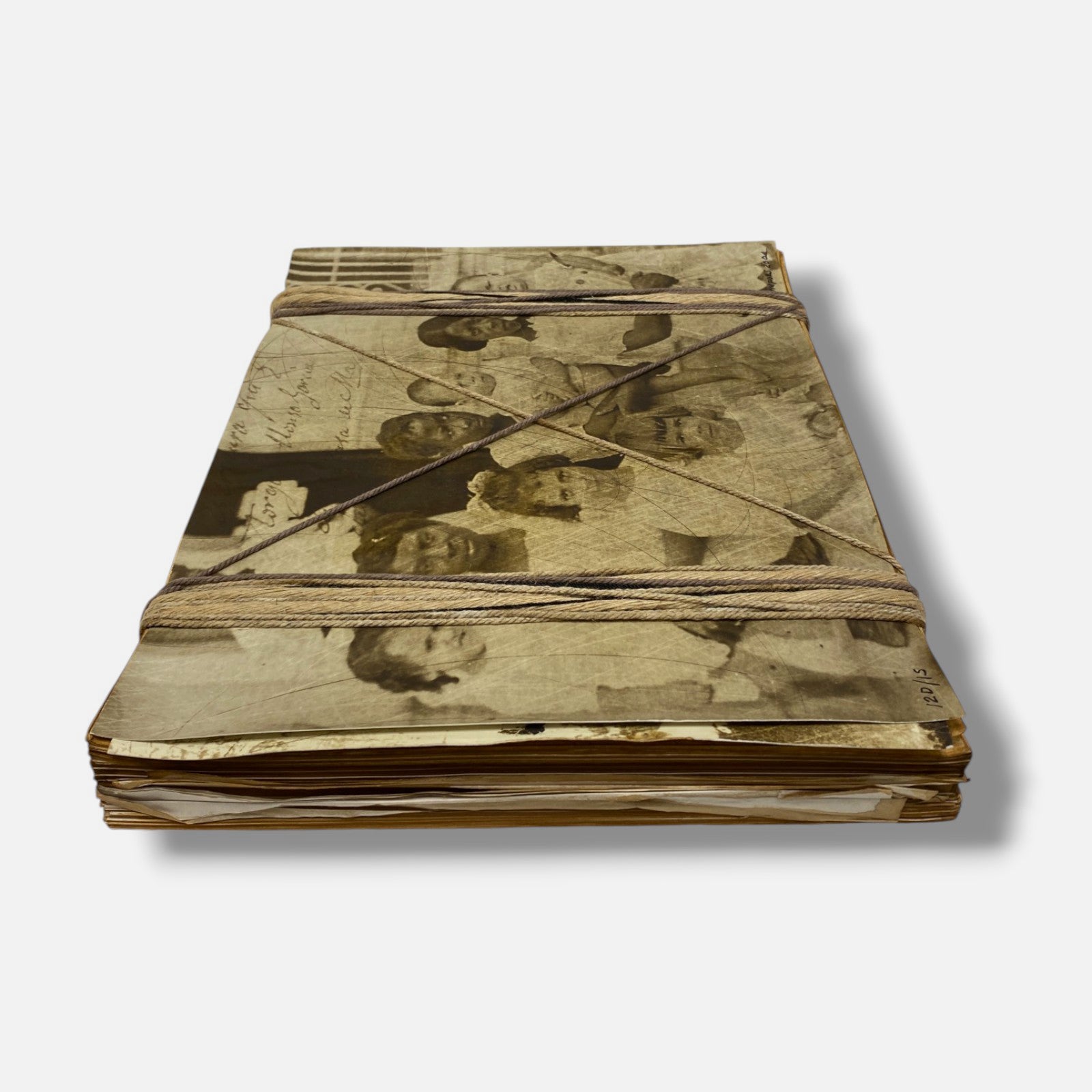José Manuel Fors "Atados de memoria "D" 2004 Book Collage Fine Art