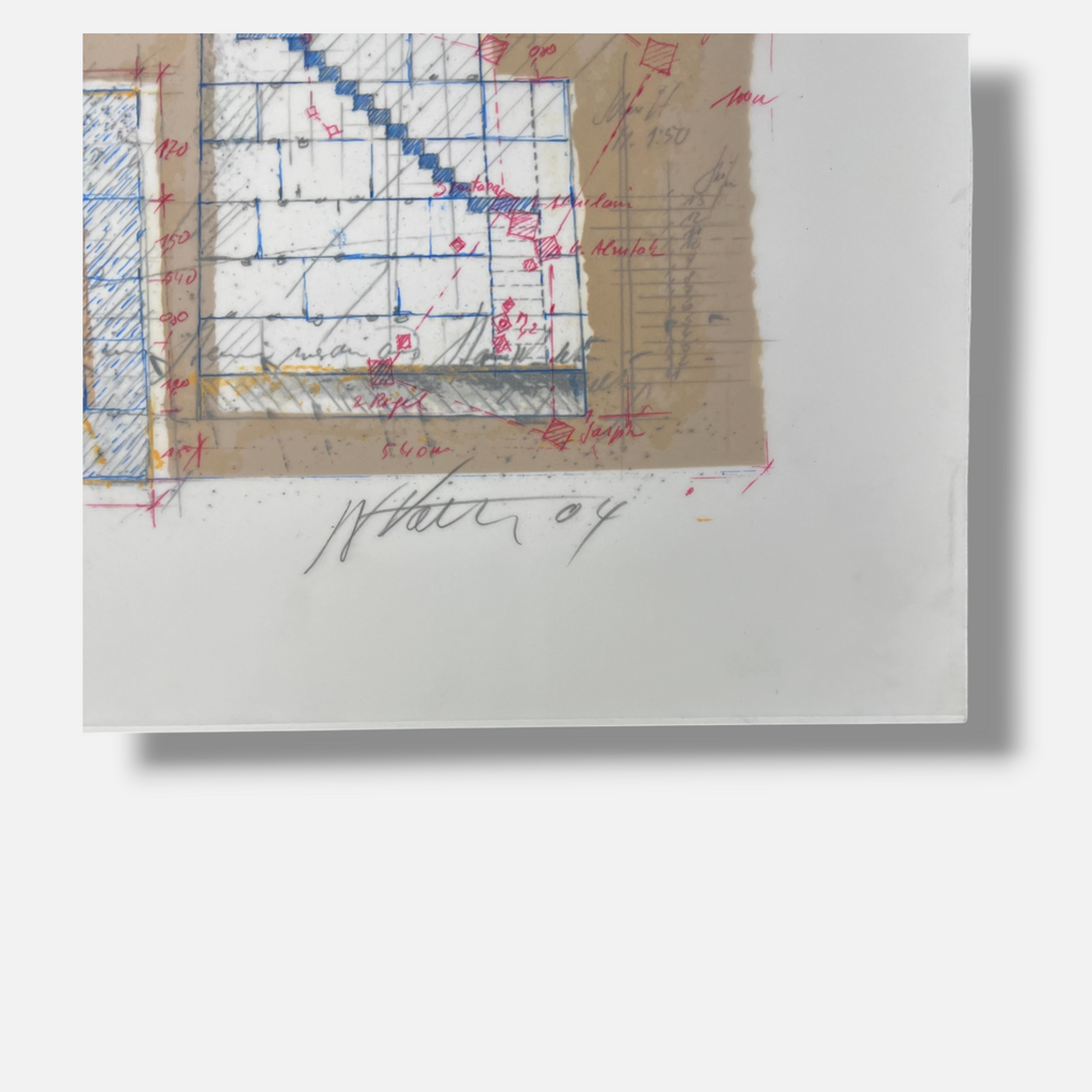Hannsjörg Voth "Stadt Des Orion III" 2004 Limited Signed Wall Art