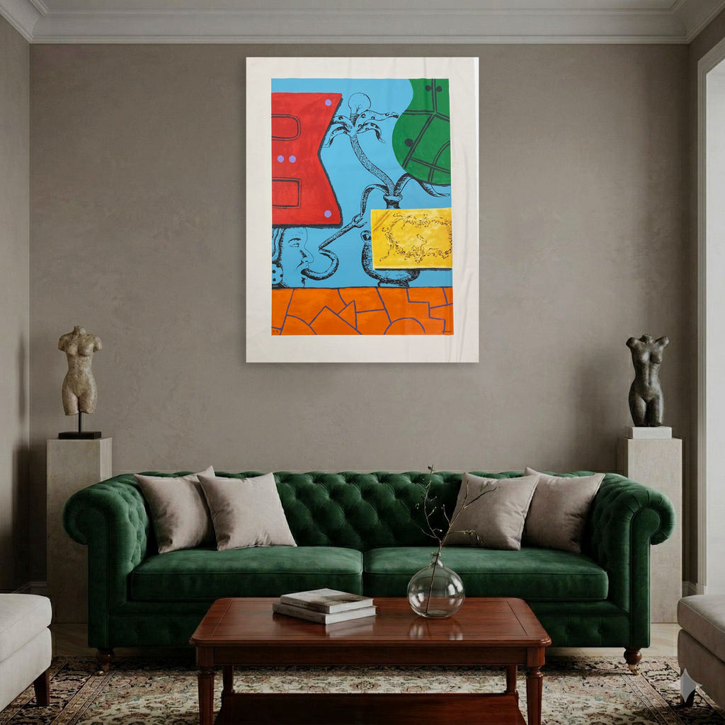 Pedro Proença "Bab'elle" 2006 Limited Signed Fine Wall Art Print | 120 x 90 cm