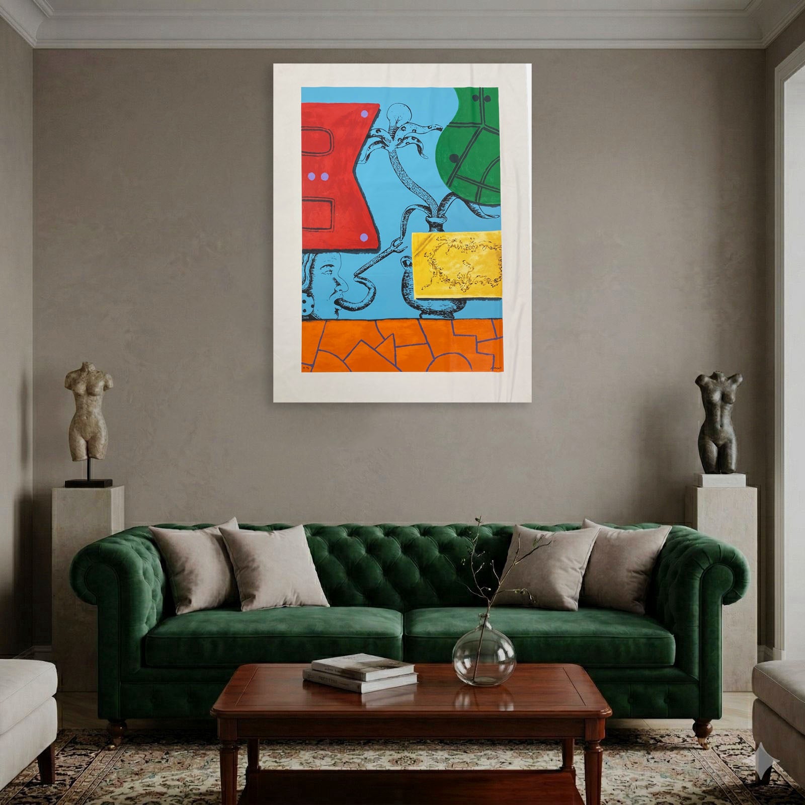 Pedro Proença "Bab'elle" 2006 Limited Signed Fine Wall Art Print | 120 x 90 cm