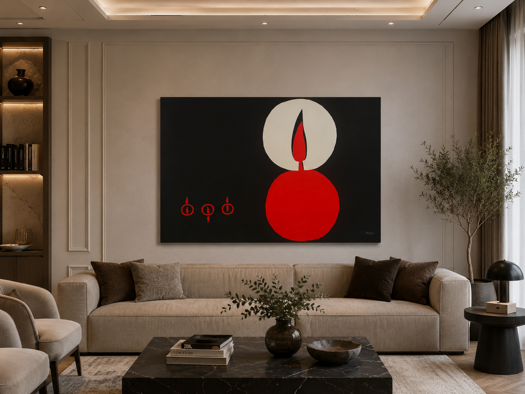 Pedro Oliver Parés "Cipresarte o Pincelarte" 2006 Limited Signed Art 70 x 100 cm