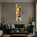 Eduardo Arroyo "La Ciudad de Los Sentidos I" Limited Signed Wall Art, 160x46 cm