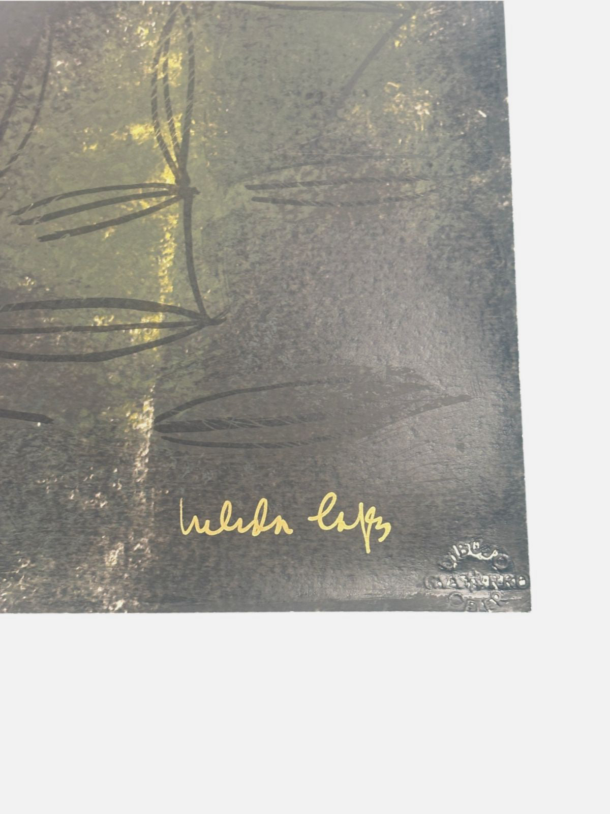 Nélida López Martínez "Verano Versus Noche" 2003 Limited Signed Wall Art 68Lx98W