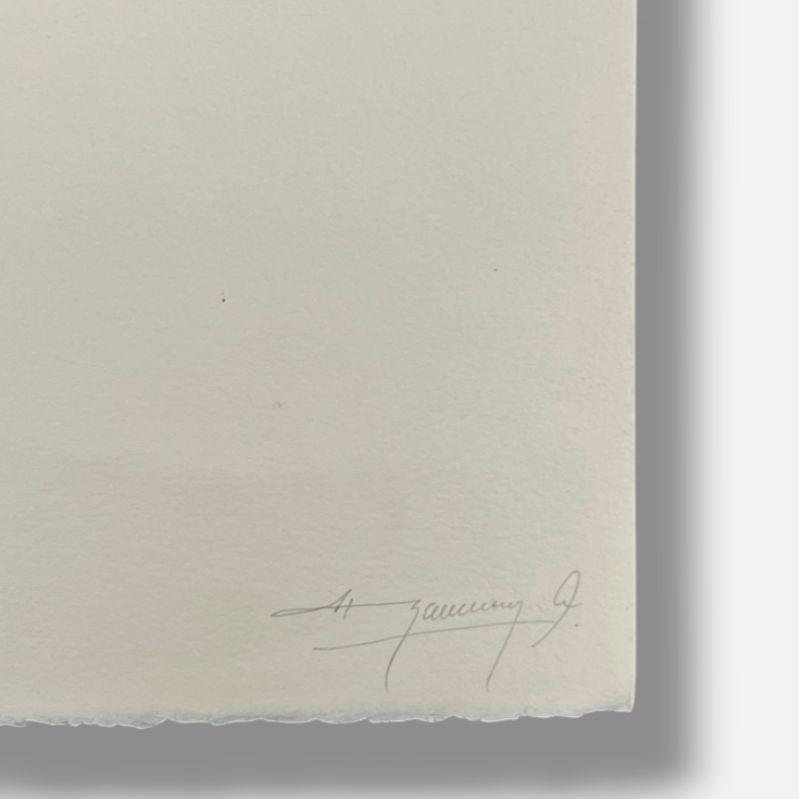 Henry Ramírez "Plumero" 1999 Limited Signed Fine Wall Art Print