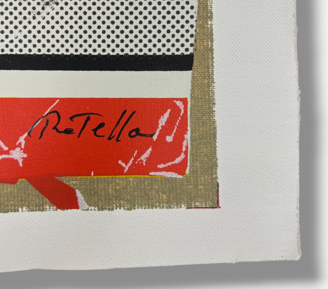 Mimmo Rotella "Lotto" 2002, Limited Signed Fine Wall Art | 106 x 76 cm