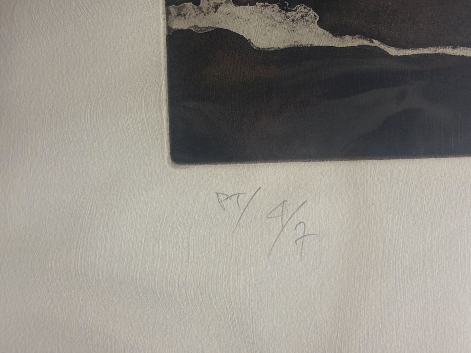 Jaime Montserrat "Along The Water III" P.T. 2004 Signed Limited Wall Art 71x101