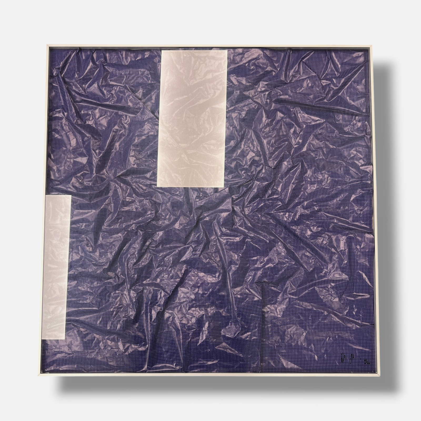 Oliver Johnson "MultiDimensional Object Purple" 2004 Signed Fine Wall Art