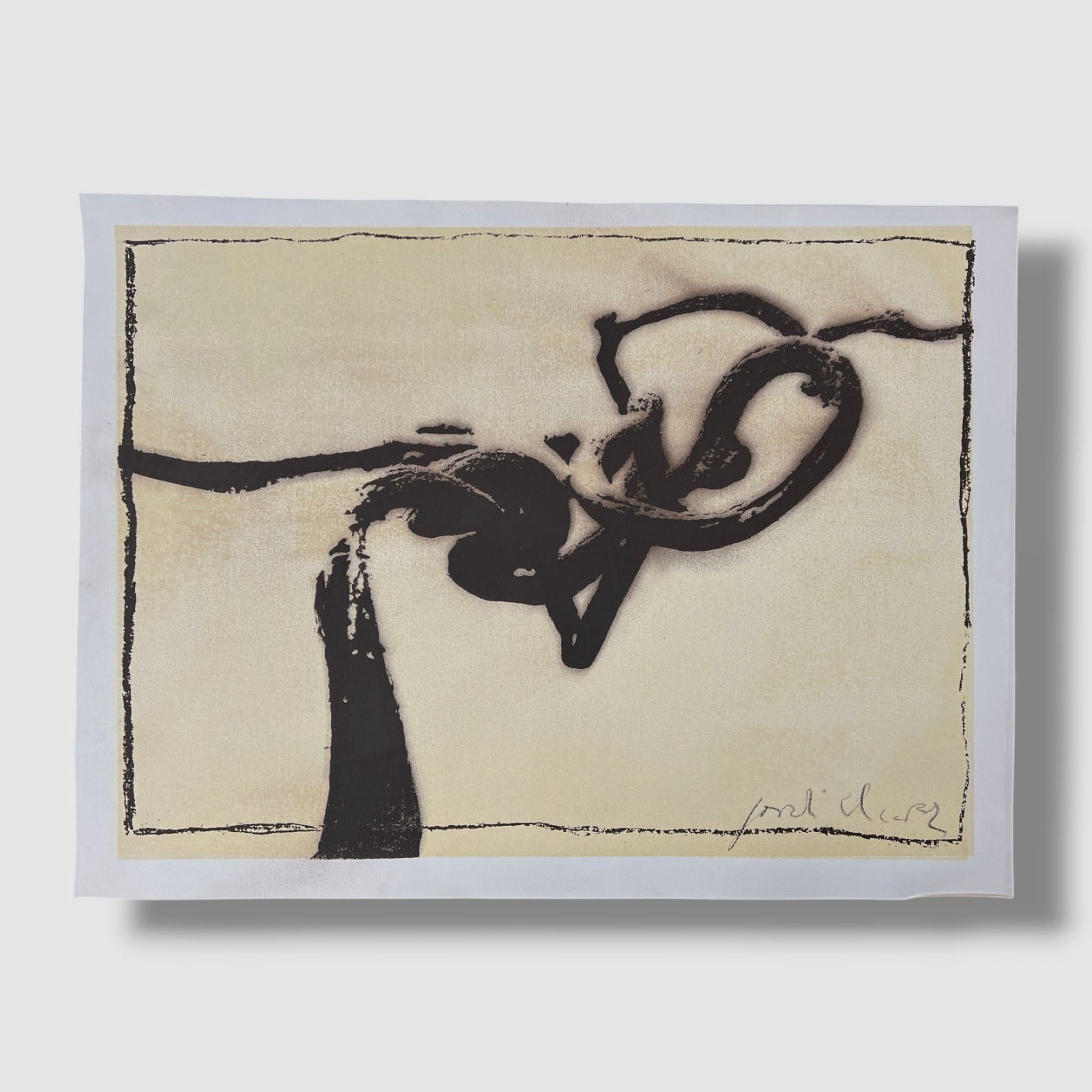 Jordi Alcaraz Tarradas "Viento II" 2000, Limited Signed Wall Art | 50x70 cm