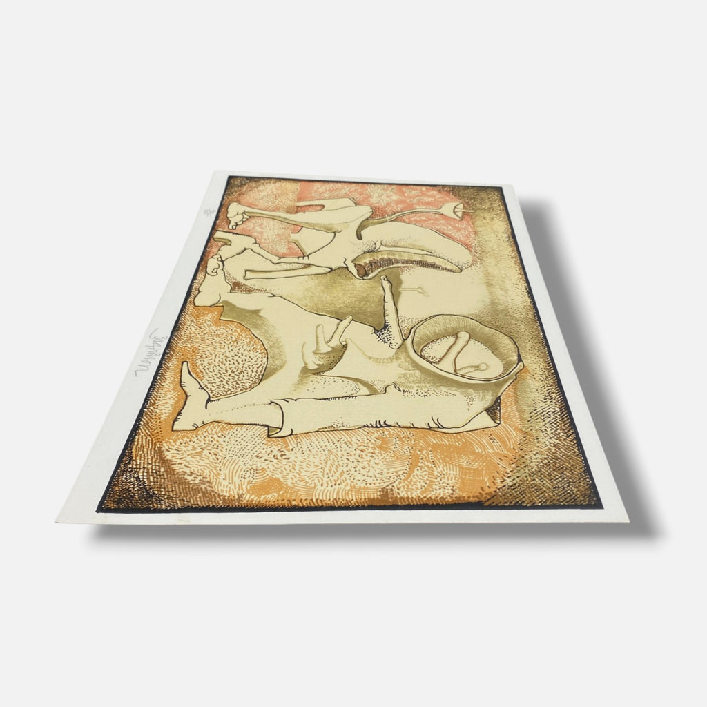 Julio Zachrisson Acebedo "Amarillo" Fine Art Print | 34 x 24 cm