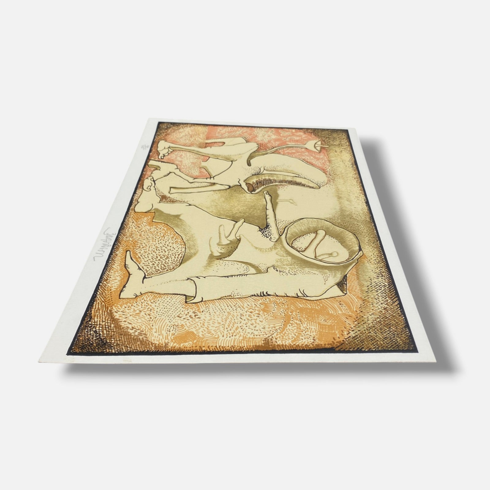 Julio Zachrisson Acebedo "Amarillo" Fine Art Print | 34 x 24 cm