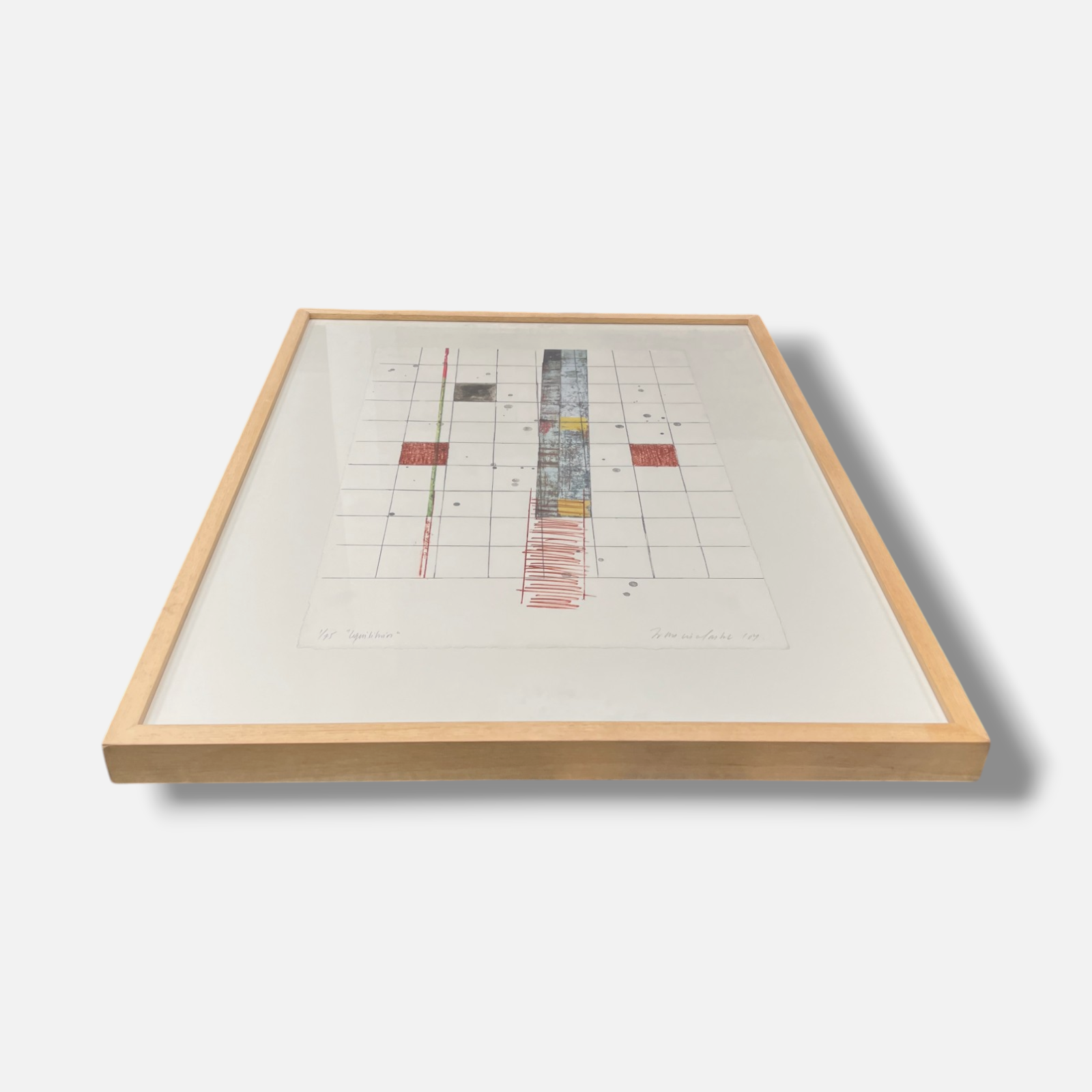 Francisco Castro Leñero "Equilibrios" 2004 Limited Signed Fine Wall Art Print