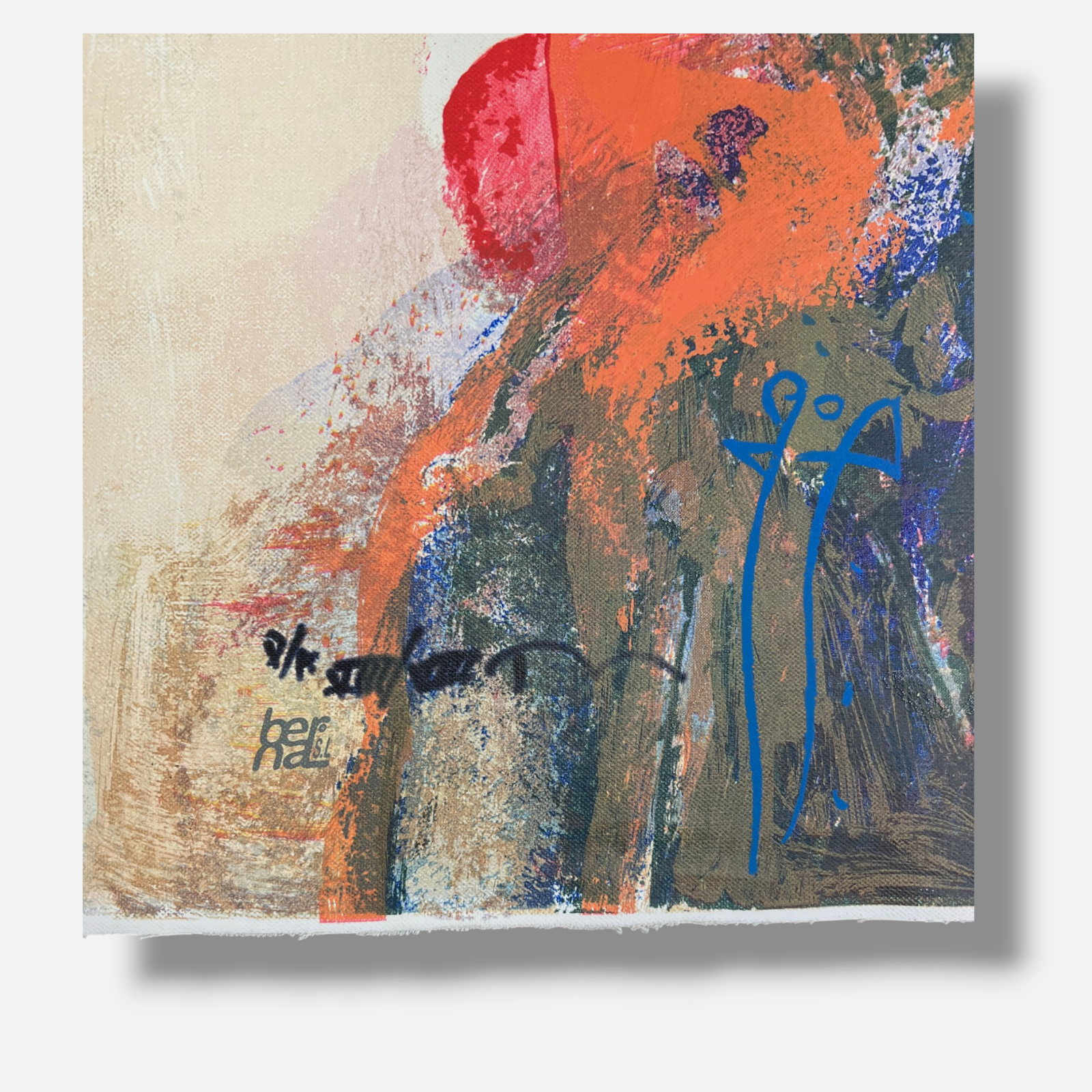 Rashid Diab "Sonidos de la Primavera" P.A., 1998 Signed Limited Wall Art Print