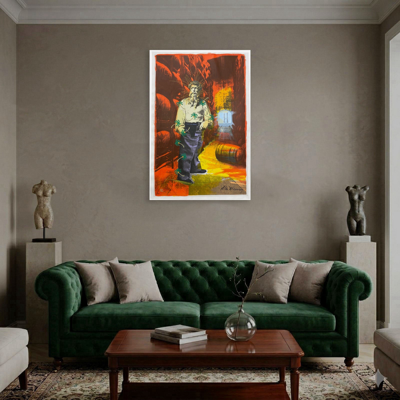 Aldo Menendez "Policia Tropical" P.T. Limited Signed Fine Wall Art | 102 x 67 cm