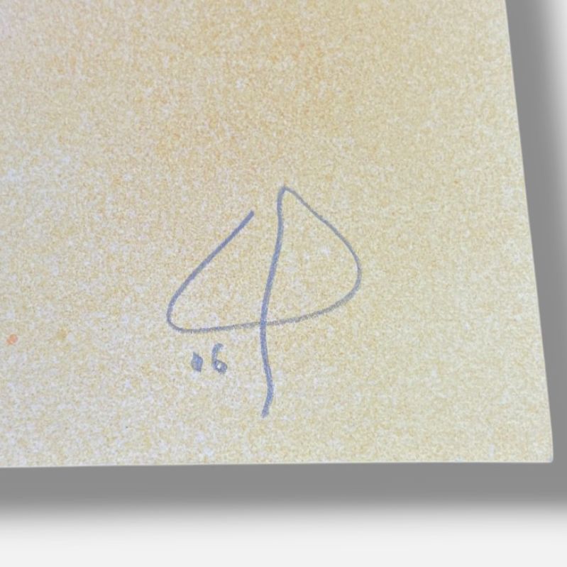 Carlos de Paz Simón "Series Sus Ruidos III" H.C. 2006 Limited Signed Wall Art