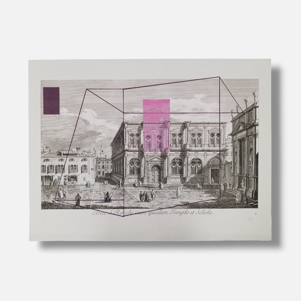 José Antonio Pérez de Vargas y Saldaña "Arquitecturas Ilusorias III" Wall Art