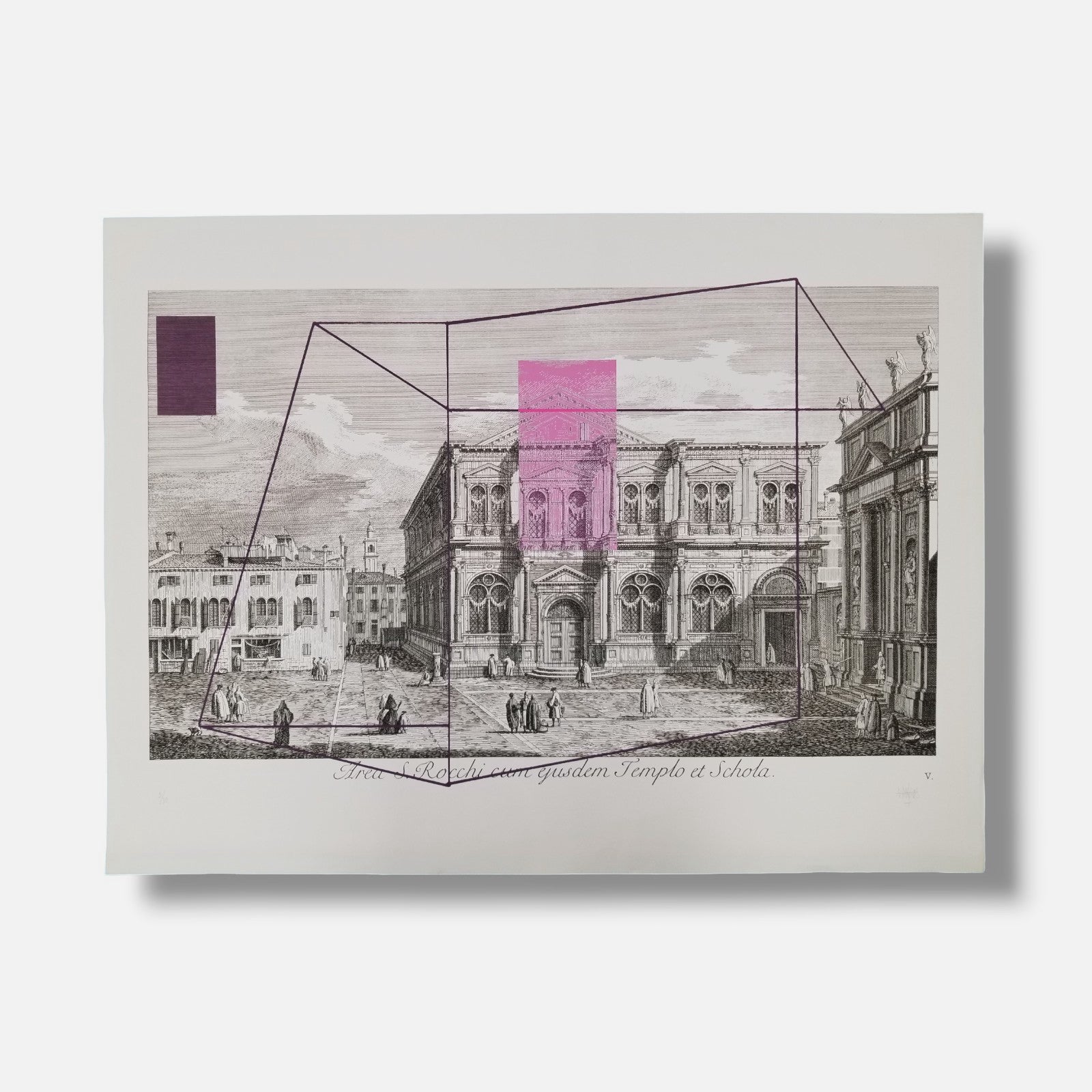 José Antonio Pérez de Vargas y Saldaña "Arquitecturas Ilusorias III" Wall Art
