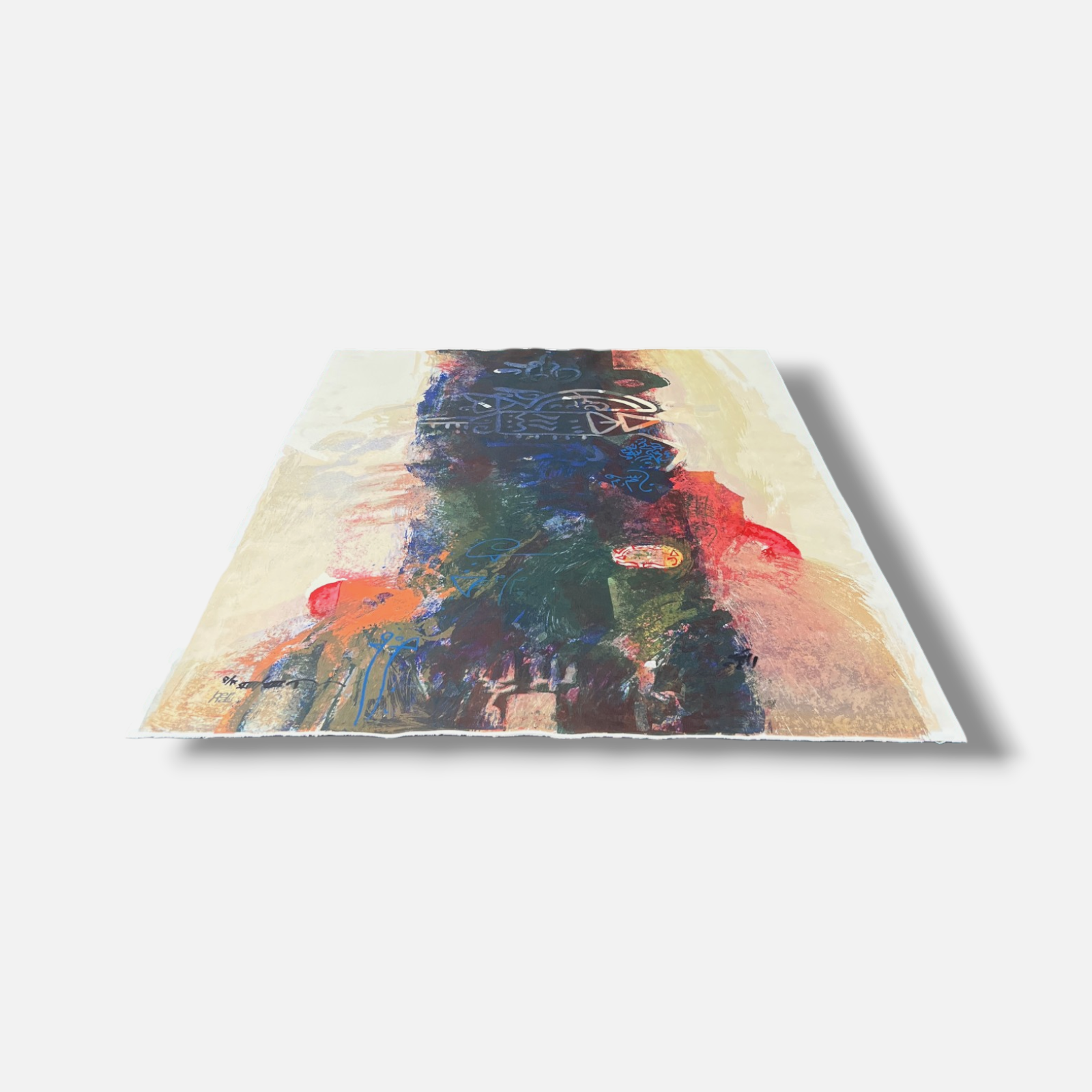 Rashid Diab "Sonidos de la Primavera" P.A., 1998 Signed Limited Wall Art Print