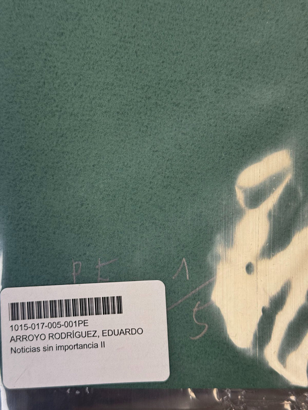 Eduardo Arroyo "Noticias Sin Importancia II" P.E. Limited Signed Fine Art Print