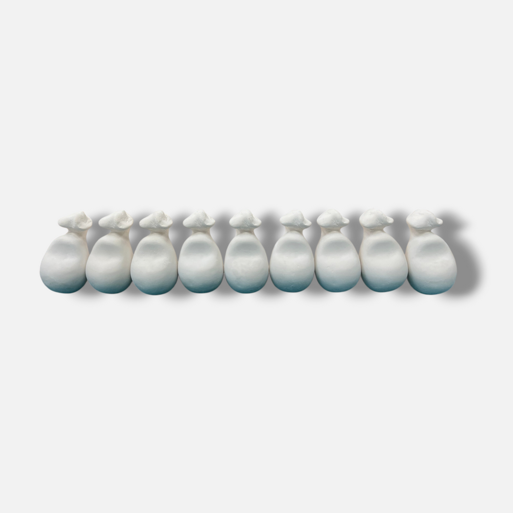 Martí Cormand Rifà "9 figures il.Iluminades" 2003 Limited Ceramic Fine Art